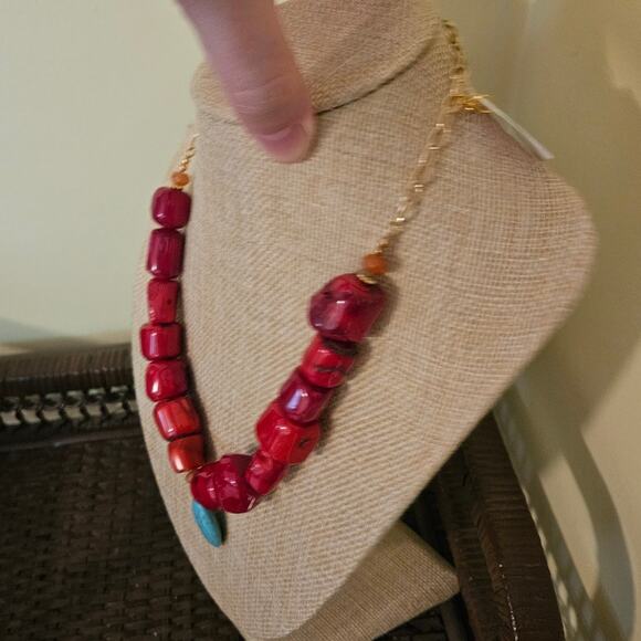 Minu MJ Statement Necklace ~ Must -have for Fashinistas! Boho Eclectic Oiriginal - Picture 7 of 14
